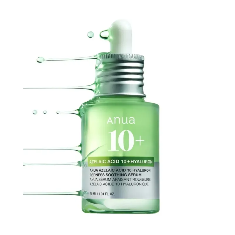 Успокаивающая сыворотка для лица Anua Azelaic Acid 10 Hyaluron Redness Soothing Serum, 30 мл