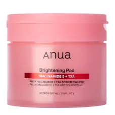 Осветляющие пэды для лица Anua Niacinamide 5 TXA Brightening Pad с ниацинамидом, 210 мл, 60 шт
