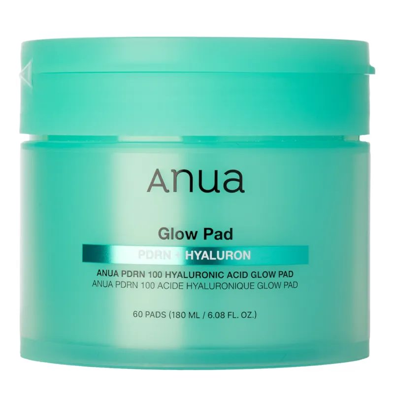 Увлажняющие пэды для лица Anua PDRN 100 Hyaluronic Acid Glow Pad, 180 мл
