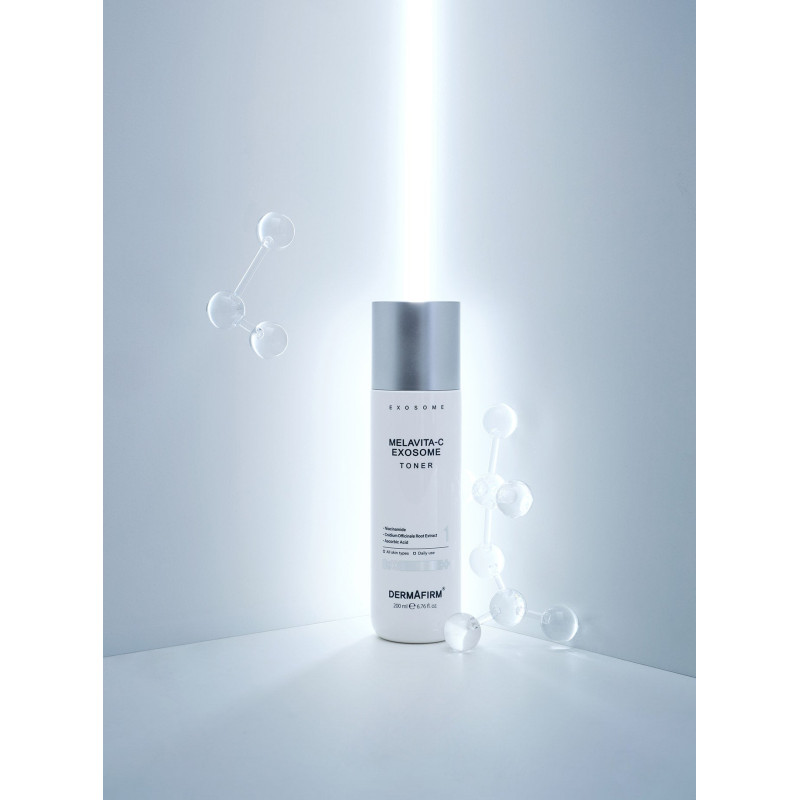 Осветляющий тонер DERMAFIRM Melavita-C Exosome Toner, 200 мл