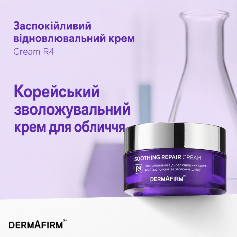 Восстанавливающий крем-репарант DERMAFIRM Soothing Repair Cream, 50 мл