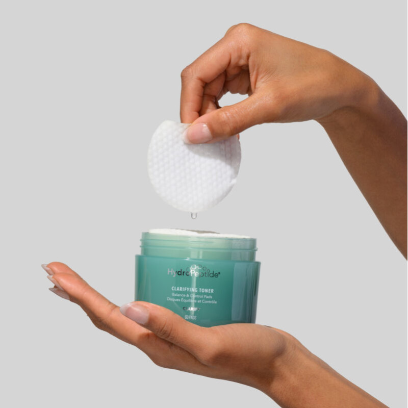 Очищающие противовоспалительные спонжи Hydropeptide Clarifying Toner Pads 60 шт.