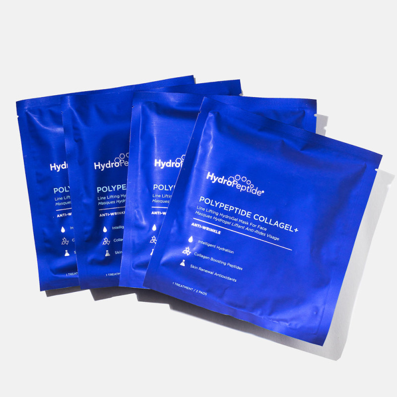 Polypeptide Collagel Mask for Face 4 Pack – Гідрогелева маска проти зморшок для обличчя