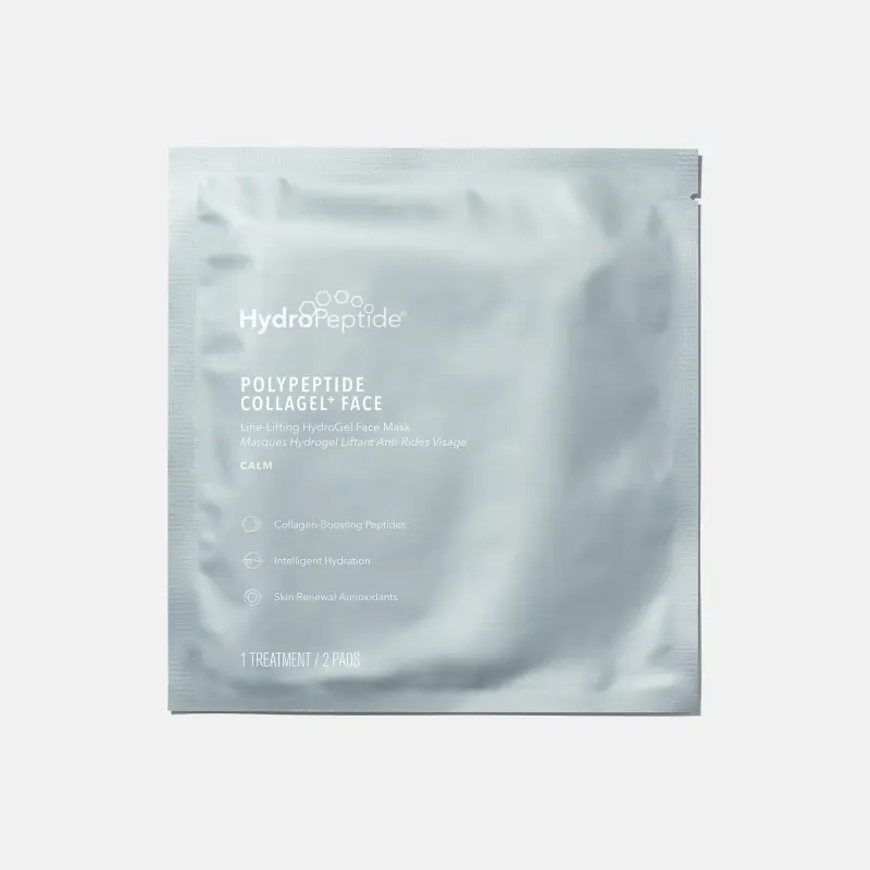 Гідрогелева маска проти зморшок для обличчя Polypeptide Collagel Mask for Face 4 Pack, 4 шт