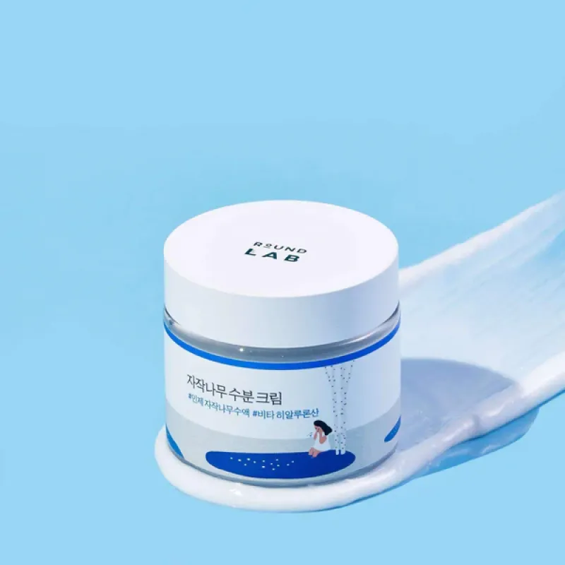 Зволожуючий крем з березовим соком ROUND LAB Birch Juice Moisturizing Cream 80ml