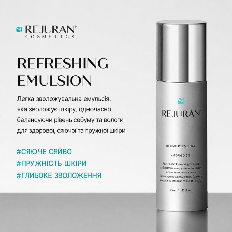 Освіжаюча емульсія для шкіри REJURAN Refreshing Emulsion 45ml