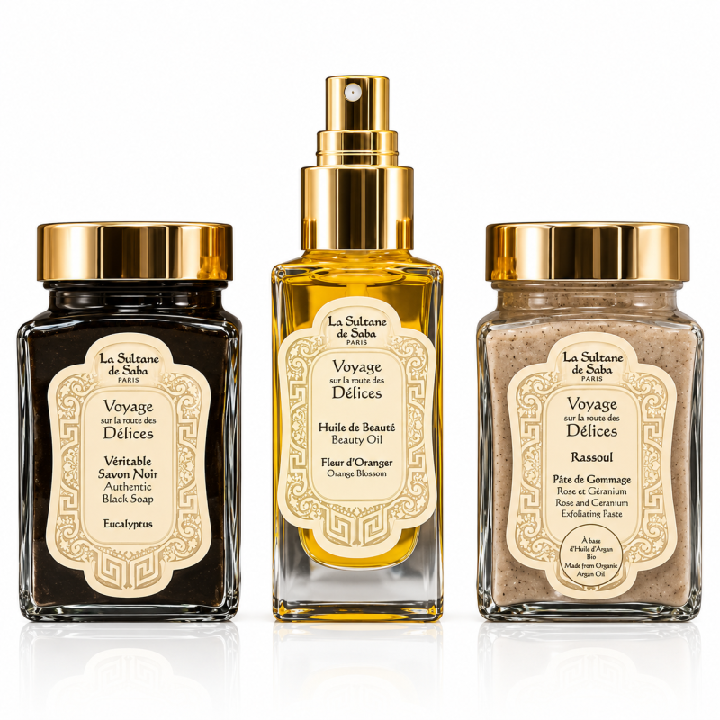 Набор для тела La Sultane de Saba Coffret Hammam - Набор Хаммам