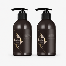 Набір для блиску та гладкості Hadat Liquid Silk Shine Duo, Шампунь Liquid Silk 250 мл + Кондиціонер Liquid Silk 250 мл