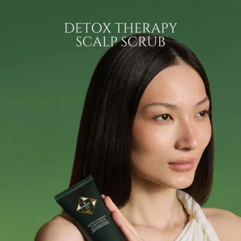 Скраб для глибокого детоксу шкіри голови Hadat Detox Therapy Scalp Scrub, 150 мл