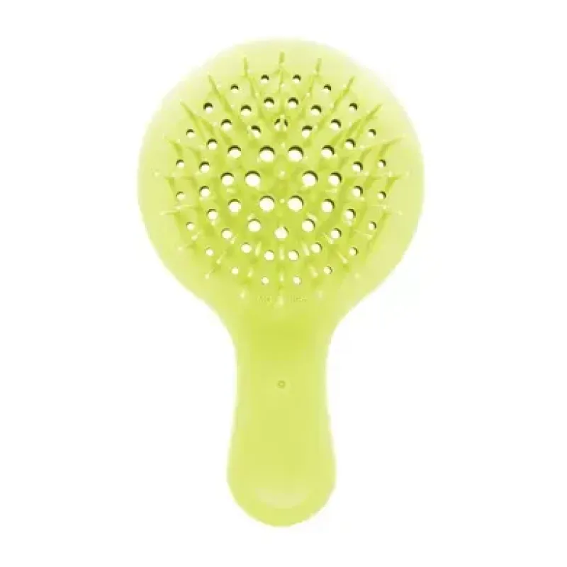 Мини-щетка для волос Janeke Superbrush Mini, ярко-желтая