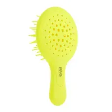 Мини-щетка для волос Janeke Superbrush Mini, ярко-желтая
