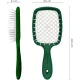 Щетка для волос Janeke Superbrush Small, зеленая с белым