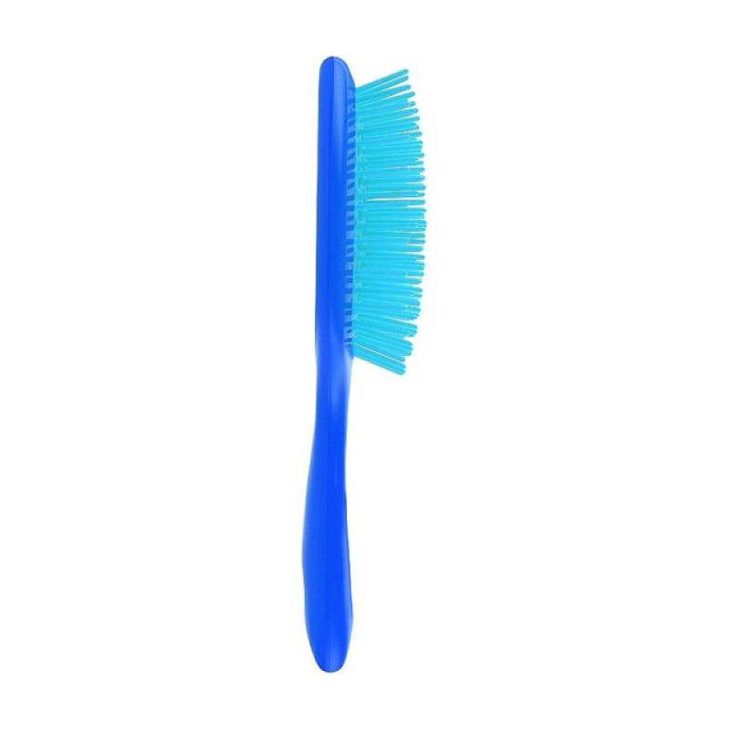 Щетка для волос Janeke Superbrush Small, синяя с голубым