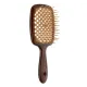 Щетка для волос Janeke Superbrush, коричневая с бежевым