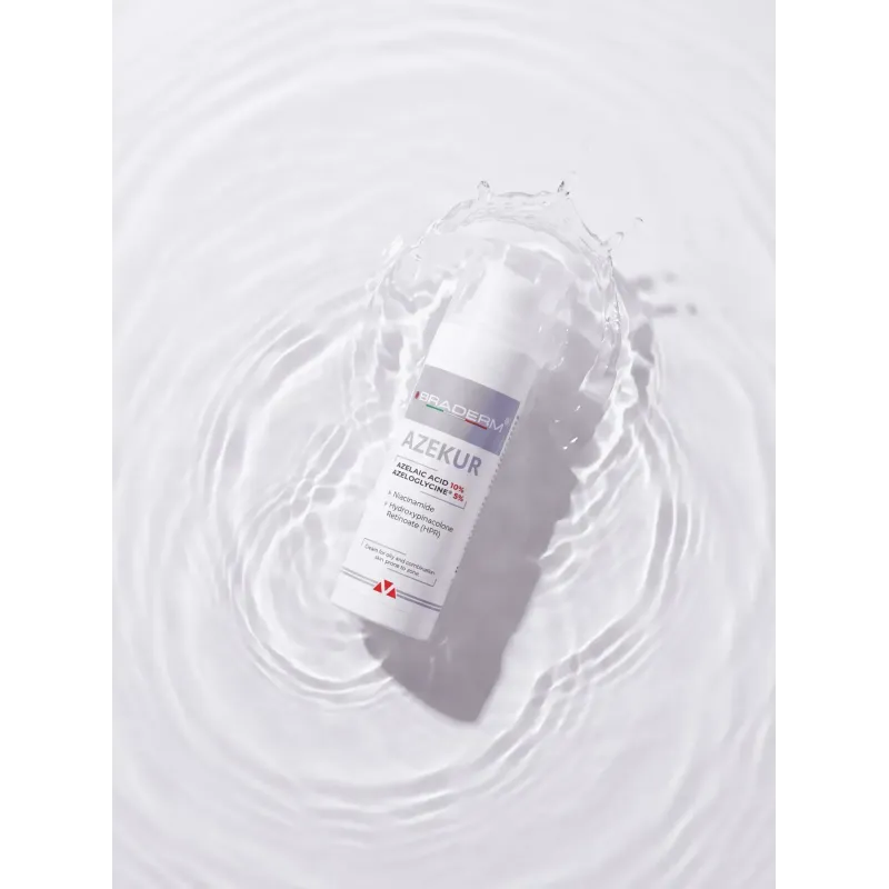 Крем для комплексного контролю акне та підтримки ремісії Braderm Azekur Cream (Азекур крем) 30 ml