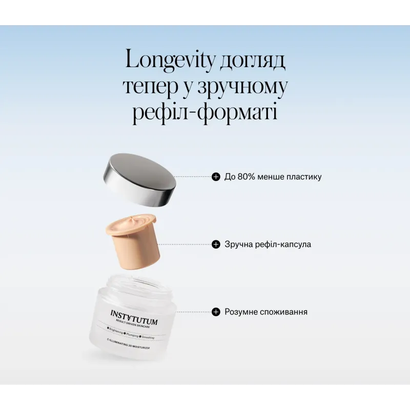 Зволожувальний крем з вітаміном C INSTYTUTUM C-Illuminating 3D Moisturizer Next-Gen 50 мл