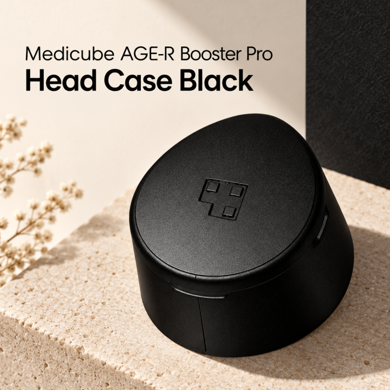 Захисний чохол для бʼюті пристрою Medicube AGE-R Booster Pro Head Case Black, Повнорозмірний