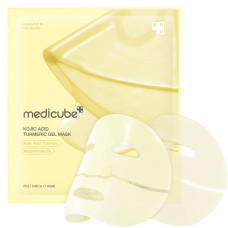 Освітлювальна гідрогелева маска з койєвою кислотою та куркумою Medicube Kojic Acid Turmeric Brightening Gel Mask, 28 г * 1 шт