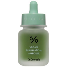 Ампульна сироватка з BHA кислотою та екстрактом Матчa Dr.Ceuracle Vegan BHA&Matcha Ampoule, 30 мл