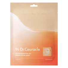 Веганська гідрогелева маска з екстрактом комбучі Dr.Ceuracle Vegan Kombucha Tea Essence in Gel Mask, 36 г