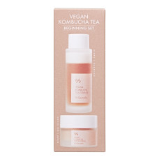 Веганський набір для догляду за шкірою з комбучею Dr.Ceuracle Vegan Kombucha Beginning Set, 2 в 1