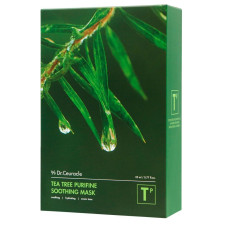 Заспокійлива маска з екстрактом чайного дерева Dr.Ceuracle Tea Tree Purifine Soothing Mask, 23 мл*10 шт