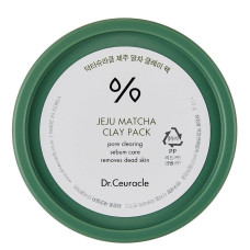 Короткий термін Очищуюча глиняна маска з чаєм Матча Dr.Ceuracle Jeju Matcha Clay Pack, 115 г