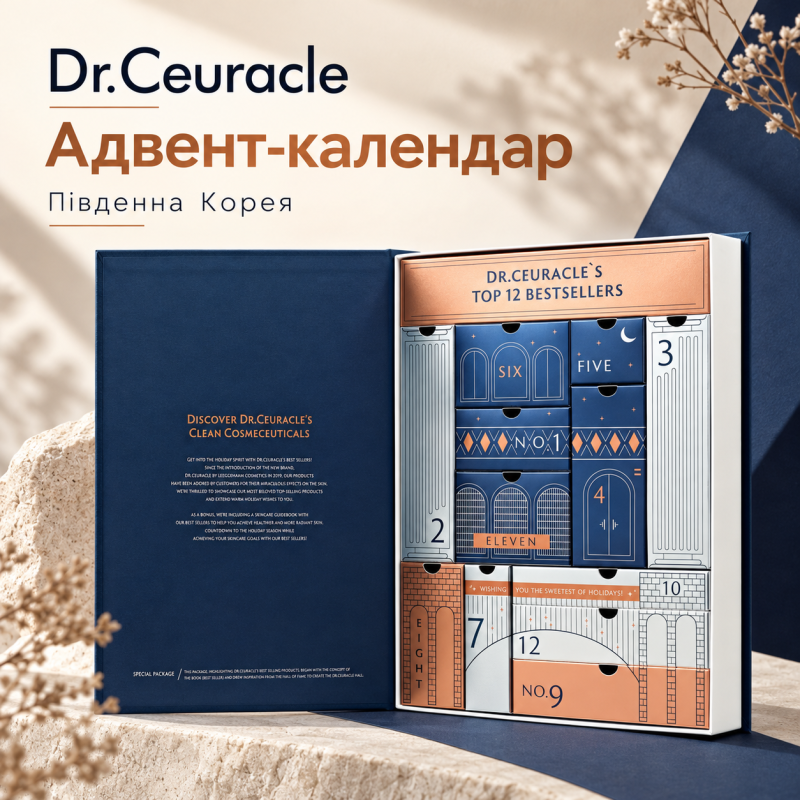 Подарунковий набір косметики "Адвент-календар" Dr.Ceuracle Advent Calendar