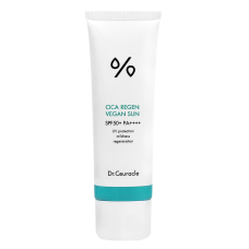 Сонцезахисний веганський крем з центелою азіатською Dr.Ceuracle Cica Regen Vegan Sun SPF50+ PA++++, 50 мл