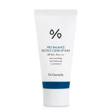 Сонцезахисний освітлюючий крем з пробіотиками Dr. Ceuracle Pro Balance Biotics Clear Up Sun SPF 50+ PA++++, 50 мл
