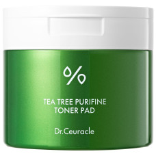 Тонізуючі пади з екстрактом чайного дерева Dr.Ceuracle Tea Tree Purifine Toner Pad, 60 шт