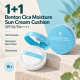 1+1 Сонцезахисний кушон з центелою Benton Cica Moisture Sun Cream Cushion SPF50/PA++++, 15 г