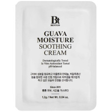 Успокаивающий крем с гуавой и азуленом Benton Guava Moisture Soothing Cream, 1шт * 1,2 г