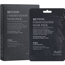 Маски с ферментированными компонентами и пептидами Benton Fermentation Mask Pack