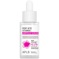 Ампульная сыворотка против пигментации с койевой кислотой и витамином C APLB Kojic Acid Vitamin C Ampoule Serum, 40 мл