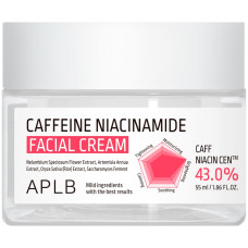 Крем для вирівнювання тону шкіри з кофеїном і ніацинамідом APLB Caffeine Niacinamide Facial Cream, 55 мл
