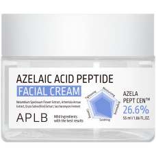 Крем для проблемної шкіри з азелаїновою кислотою та пептидами APLB Azelaic Acid Peptide Facial Cream, 55 мл