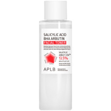 Тоник для проблемной кожи с салициловой кислотой, BHA и арбутином APLB Salicylic Acid BHA Arbutin Facial Toner, 160 мл