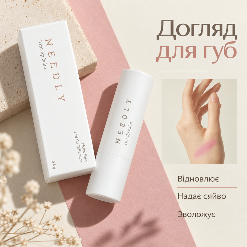 Відтінковий бальзам для губ Needly Tint Lip Balm, 3,8 г