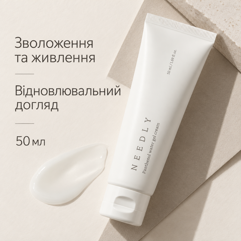 Успокаивающий крем - гель с пантенолом Needly Panthenol Water Gel Cream, 50 мл