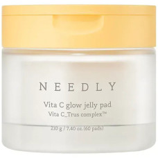 Увлажняющие тонер-пэды для сияния кожи Needly Vita C Glow Jelly Pad, 60 шт