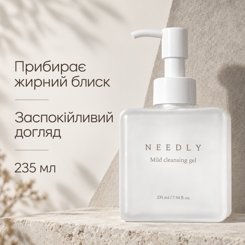 М'який очищуючий гель Needly Mild Cleansing Gel, 235 мл