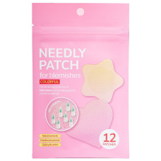 Мікроголкові патчі від прищів Needly Patch for blemishes colorful, 12 шт