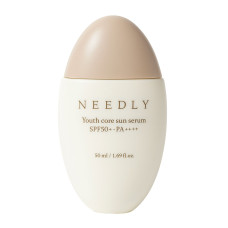 Сонцезахисна крем-сироватка потрійної дії Needly Youth Core Sun Serum SPF 50+ PA++++, 50 мл