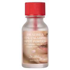 Точковий засіб для проблемної шкіри з каламіном і кислотами Dr.Althea 15% Calamine Spot Powder, 15 мл