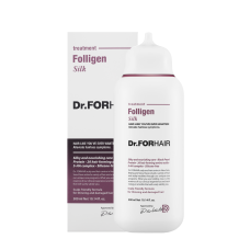 Відновлююча маска - кондиціонер для пошкодженого волосся Dr.FORHAIR Folligen Silk Treatment, 300мл