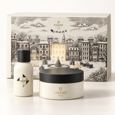 Набір для догляду за волоссям Hadat Cosmetics Golden Hour Ritual Set (шампунь 50 мл + маска 280 мл)