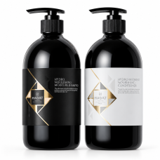 Набір для волосся Hadat Hydro Nourishing Moisture Shampoo 800 мл та Hadat Cosmetics Hydro Nutrient Nourishing Conditioner 800 мл