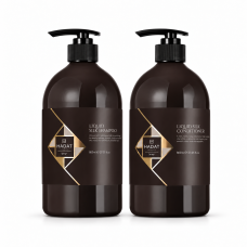 Набір для волосся Hadat Liquid Silk Shampoo 800 мл та Conditioner 800 мл