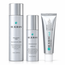 Набір для обличчя Rejuran: тонер Healer Rebalancing Toner 120 мл, емульсія Refreshing Emulsion 45 мл та крем Turnover Cream 50 мл